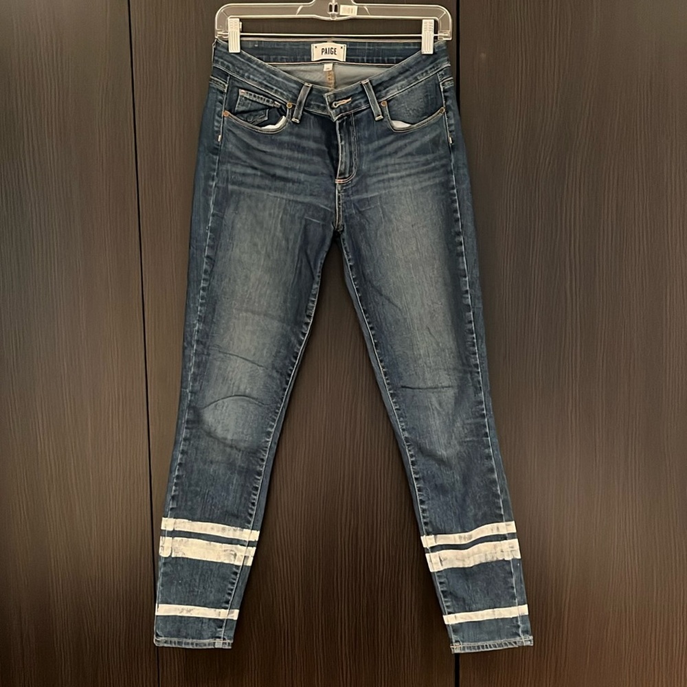 PAIGE Verdugo Low Rise Ankle Crop Jean